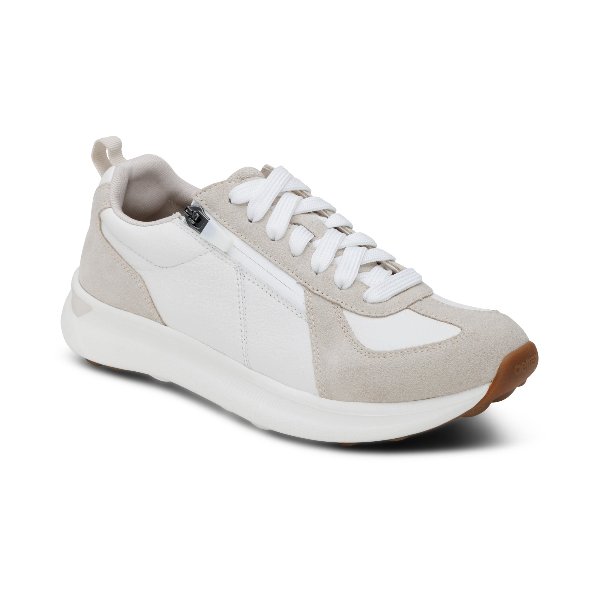 Elise Arch Support Sneaker White – aetrex - Main Image