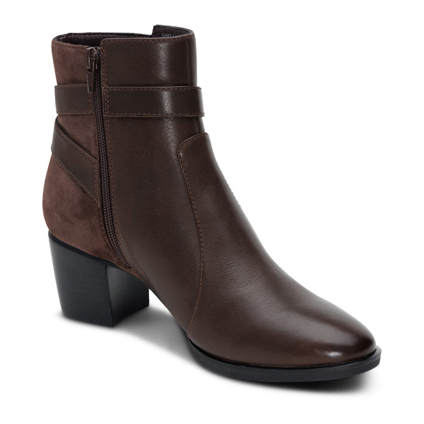 Rebecca Heel Boot #color_dark brown