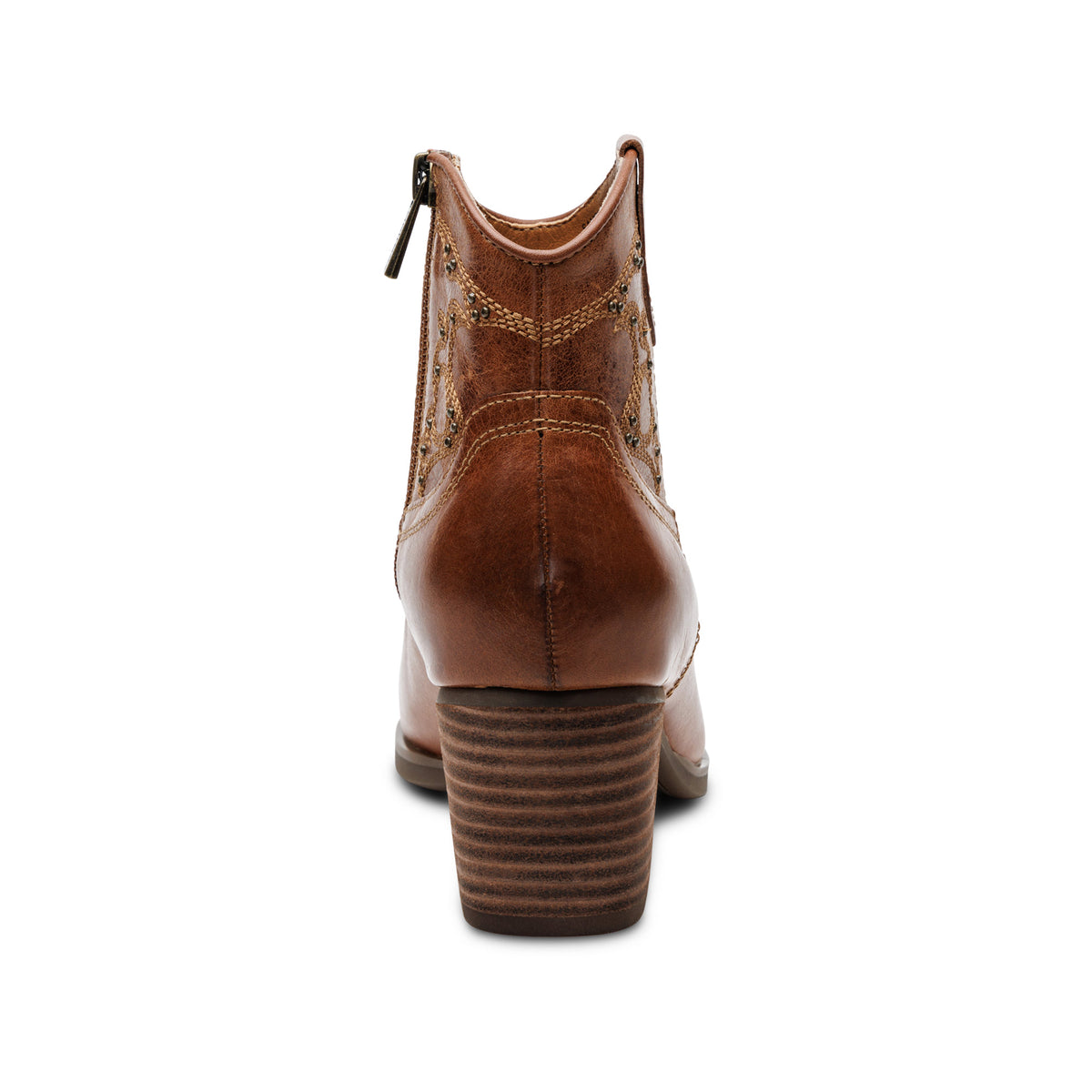 Reagan Ankle Boot Rear Angle #color_cognac