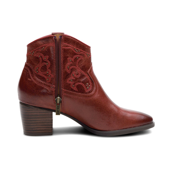 Reagan Ankle Boot #color_red