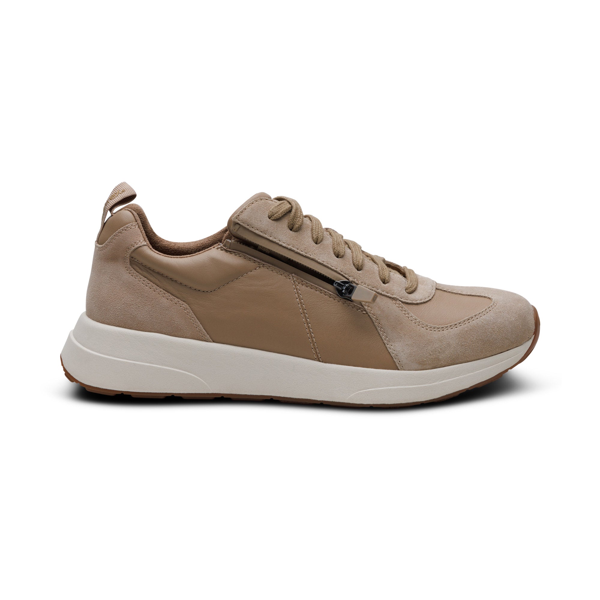 Miles Arch Support Sneaker Extra Angle #color_tan