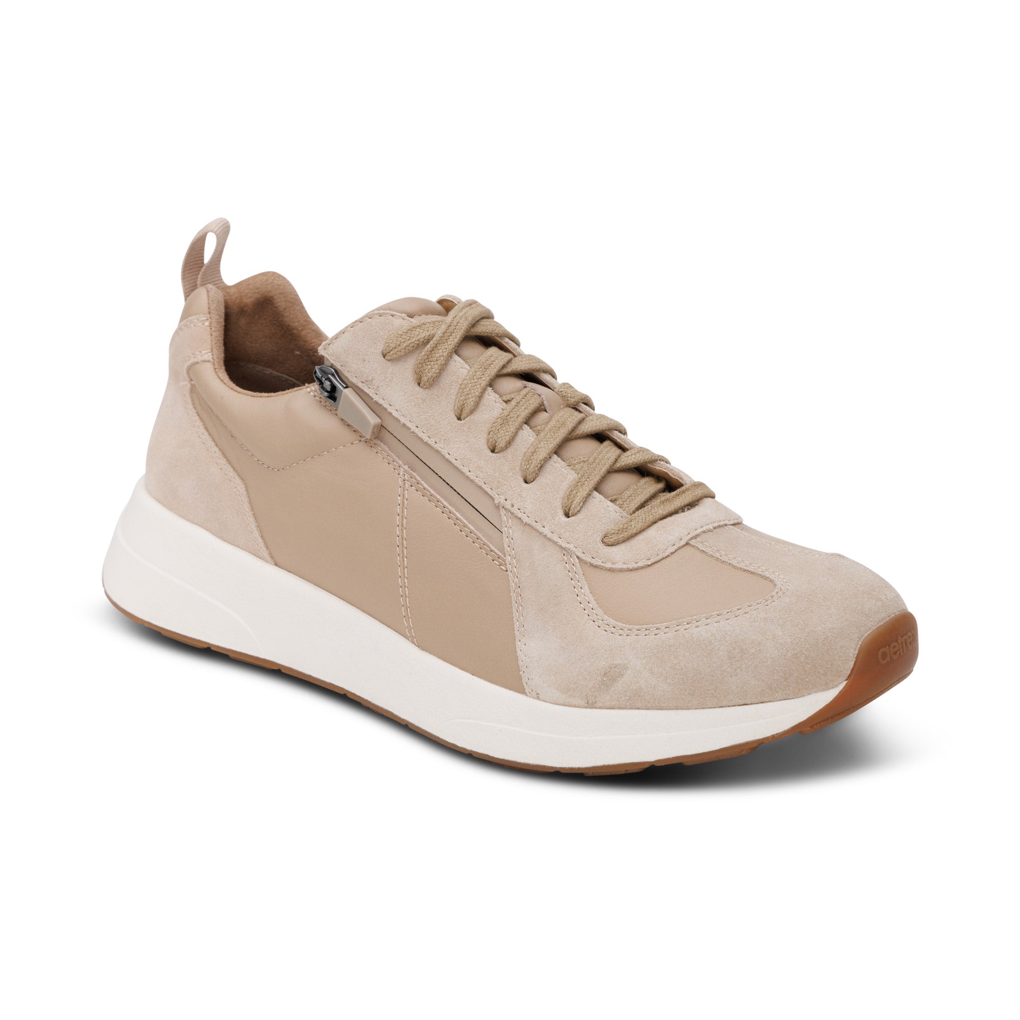 Miles Arch Support Sneaker Catalog Angle #color_tan