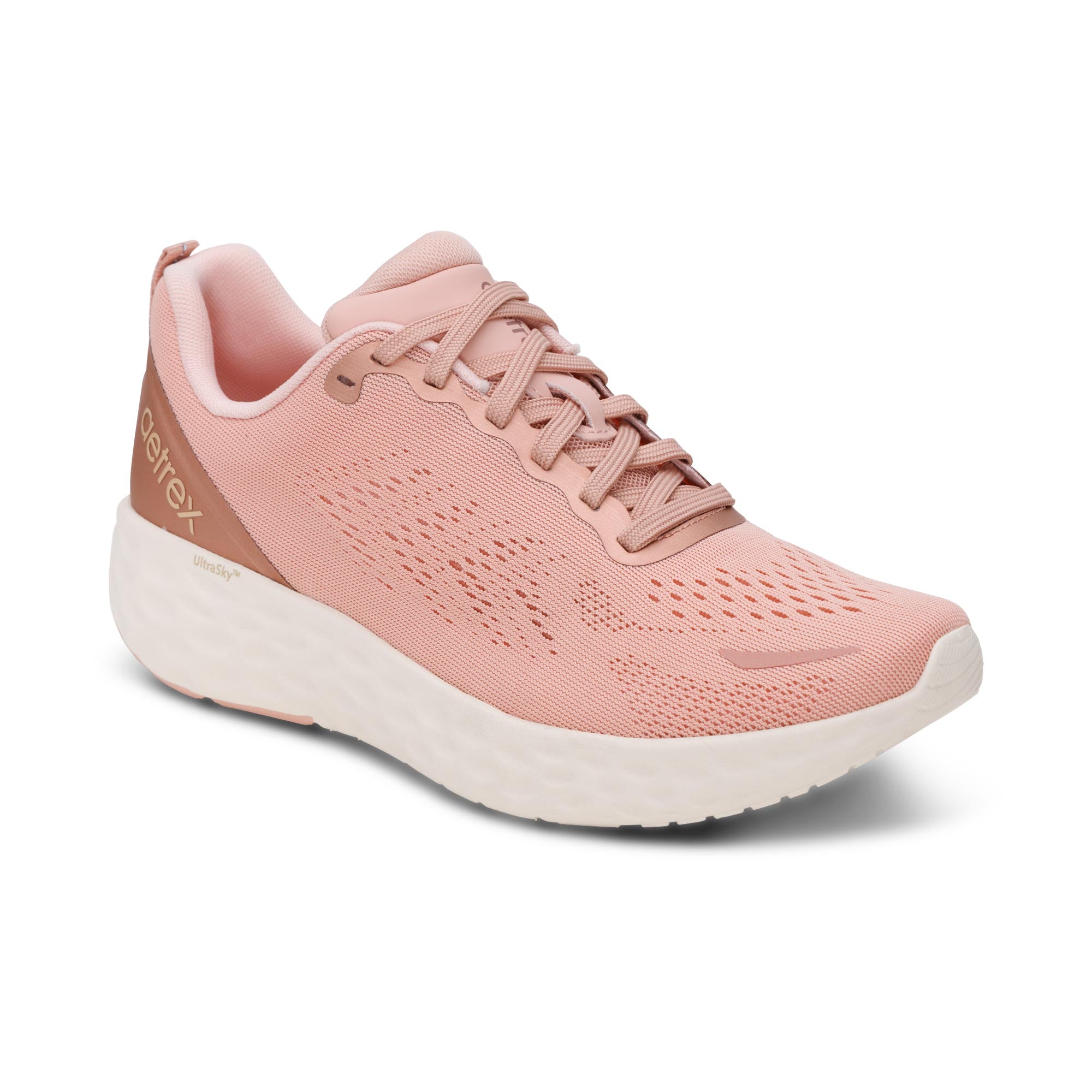 Danika Arch Support Sneaker Pink – aetrex - Main Image