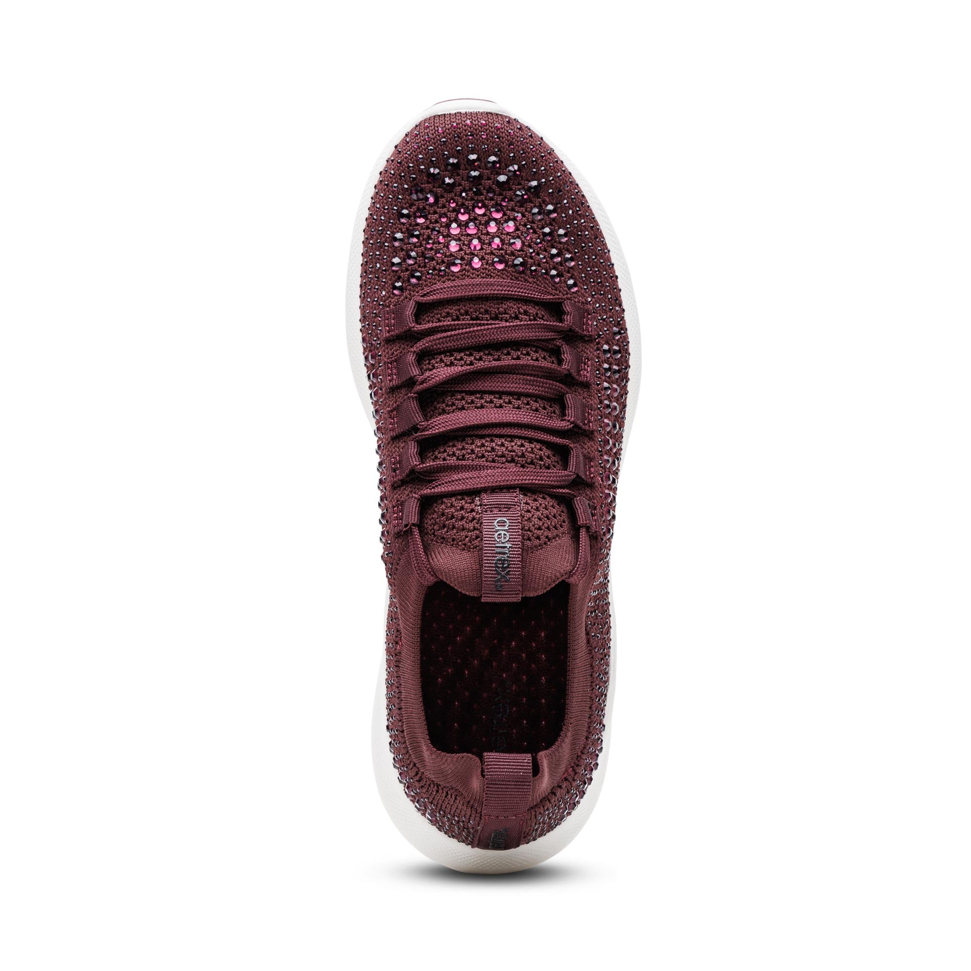 Carly Arch Support Sneaker #color_wine sparkle