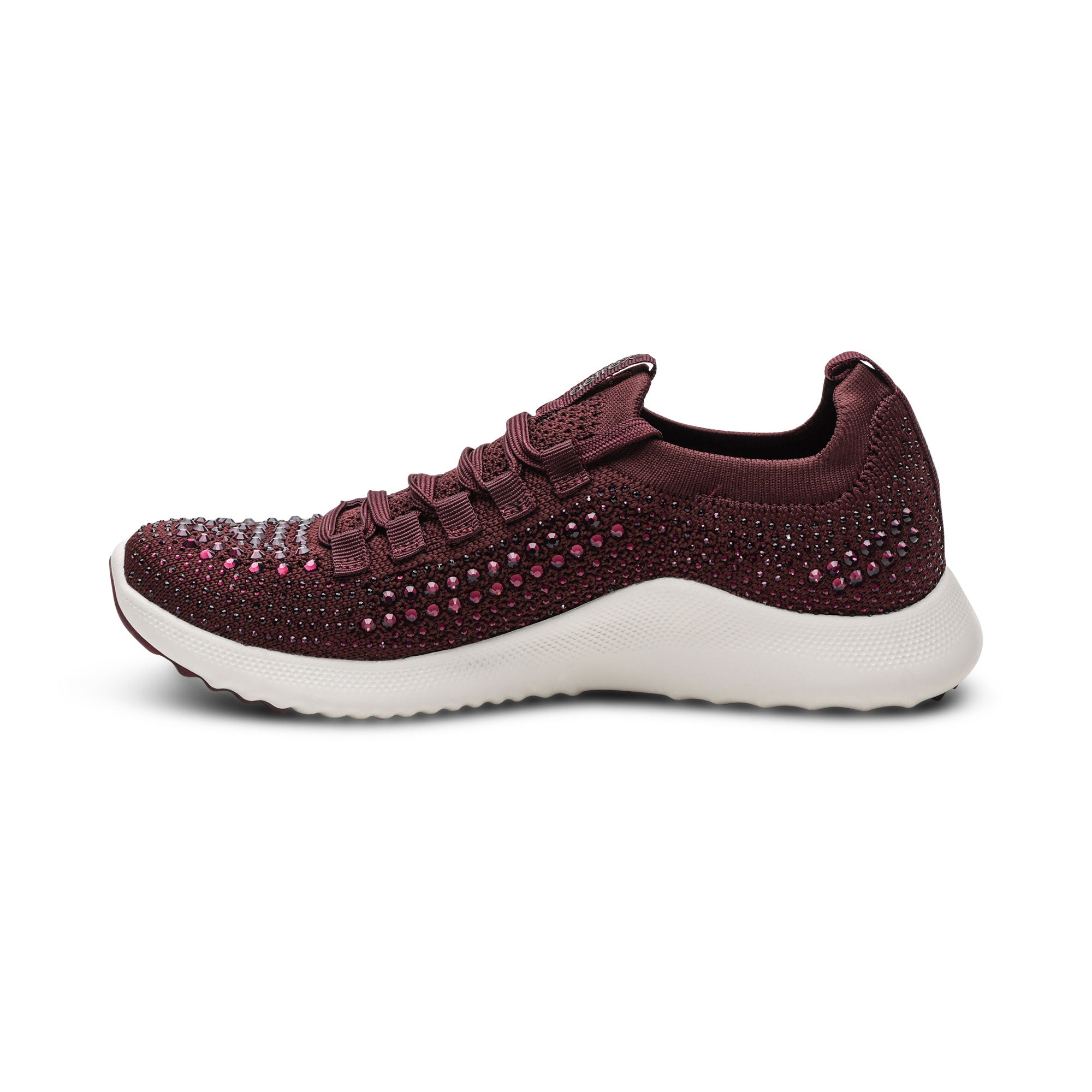 Carly Arch Support Sneaker #color_wine sparkle