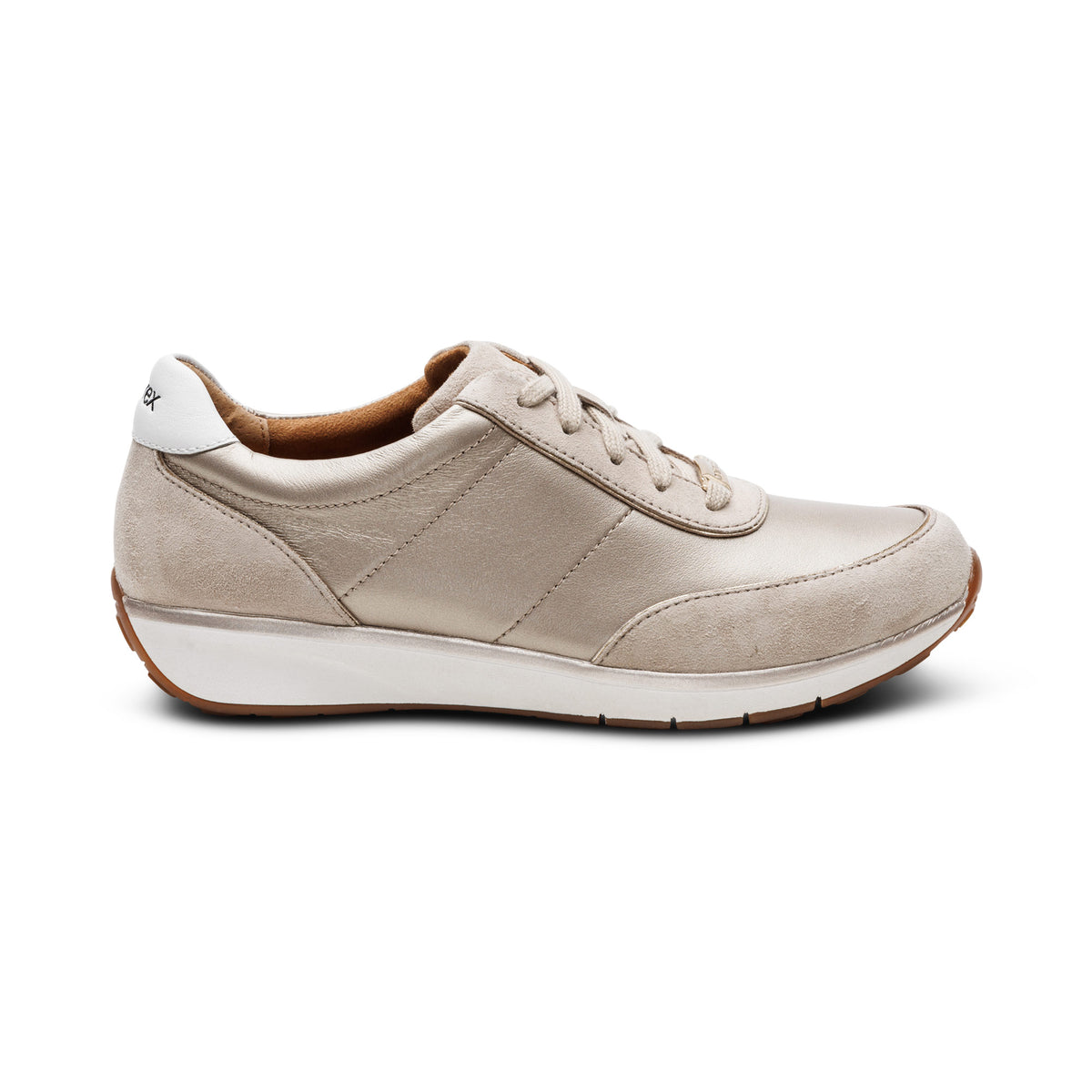 Ivy Arch Support Sneaker Right Angle #color_champagne
