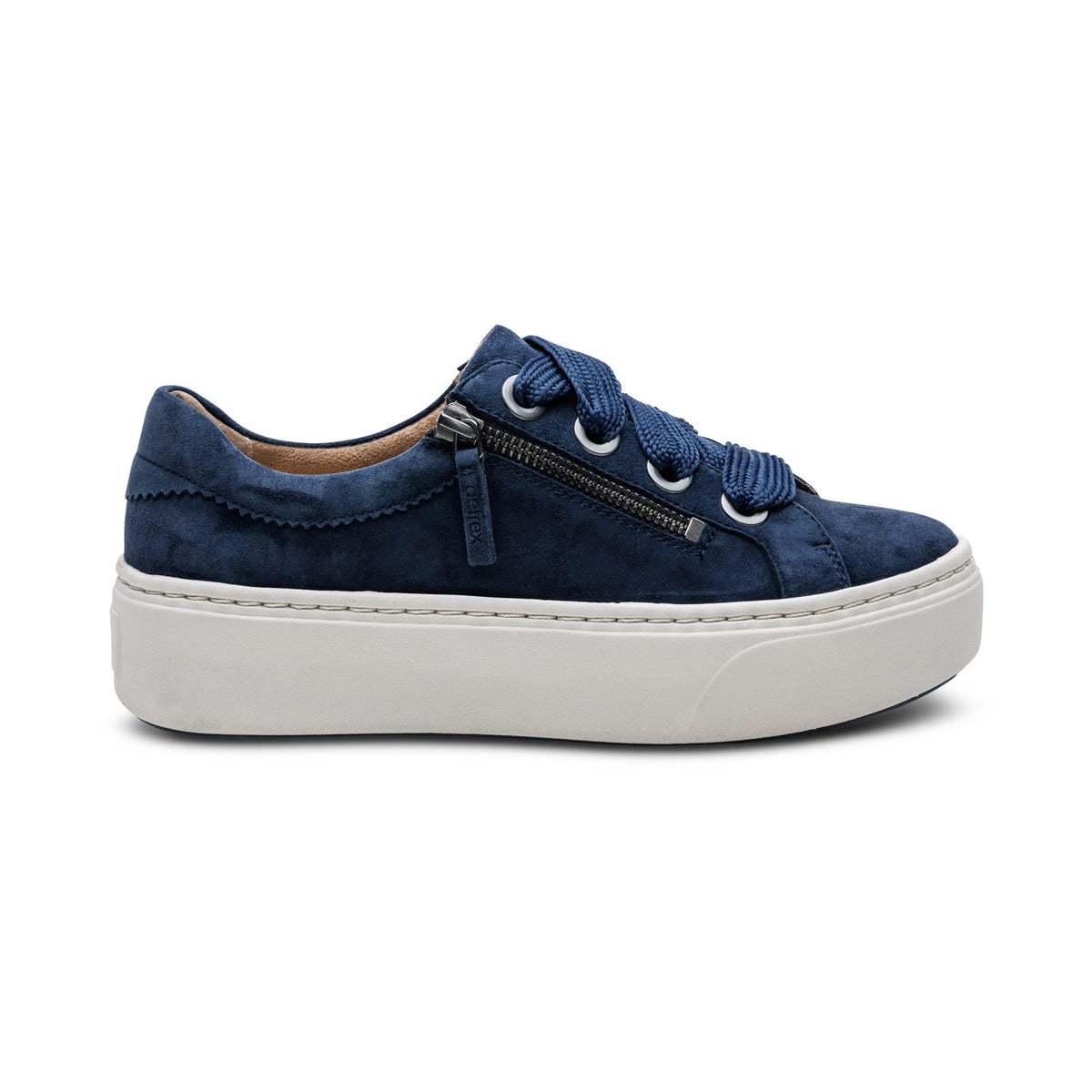 Aubrey Arch Support Platform Sneaker Right Angle #color_navy