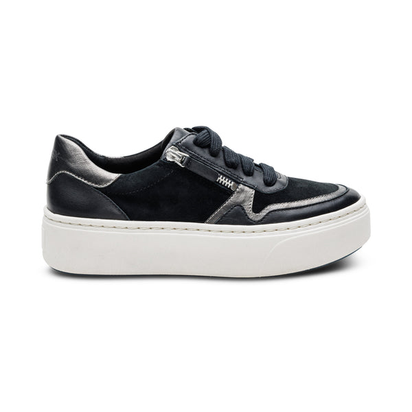 Leigh Arch Support Platform Sneaker #color_black