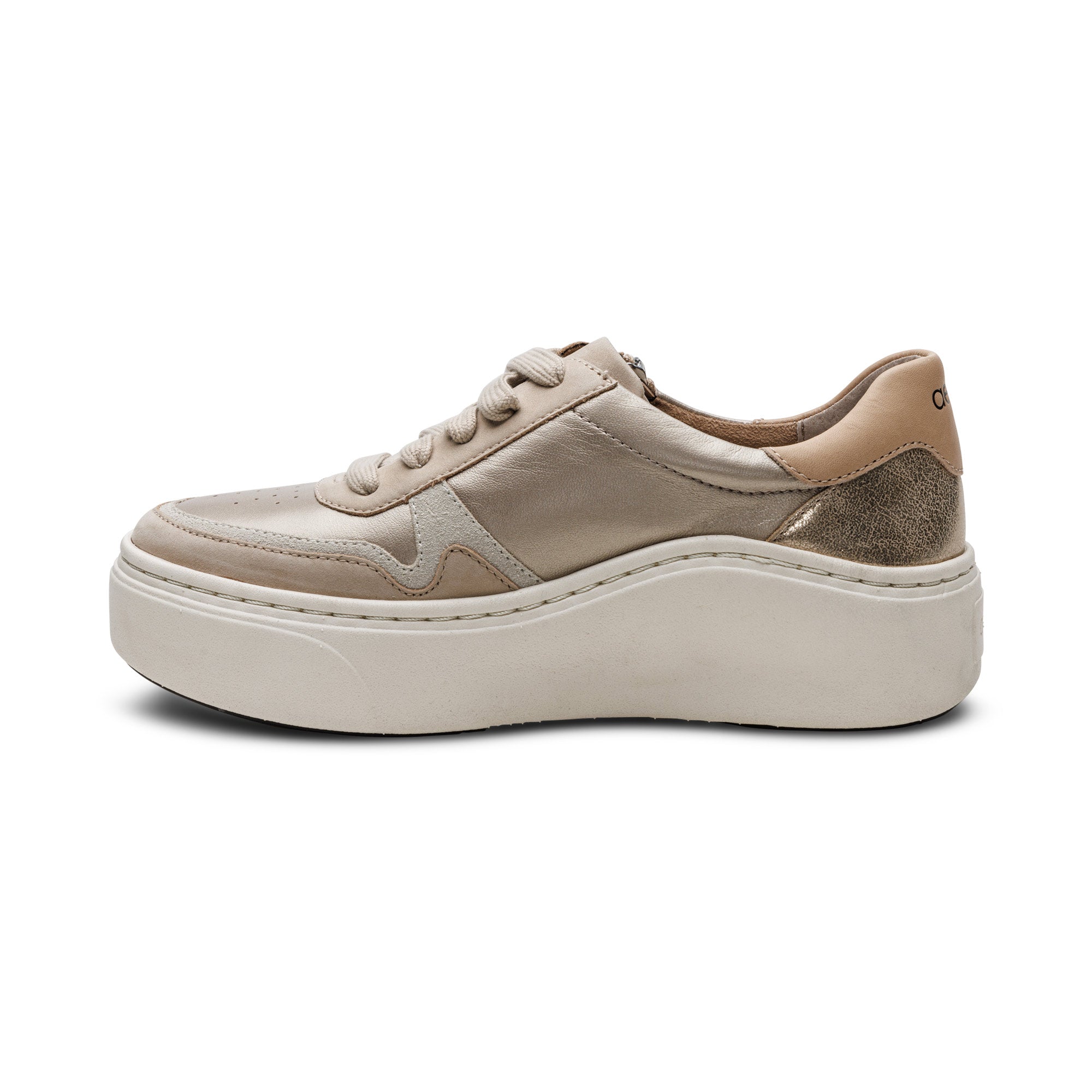 Leigh Arch Support Platform Sneaker #color_tan