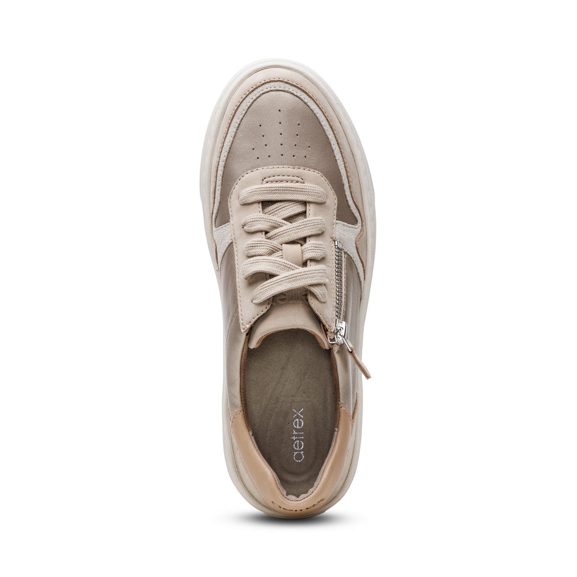 Leigh Arch Support Platform Sneaker #color_tan