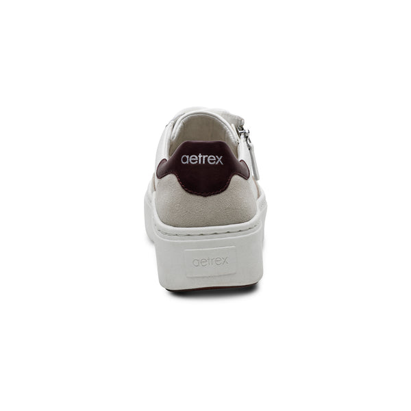 Leigh Arch Support Platform Sneaker #color_white