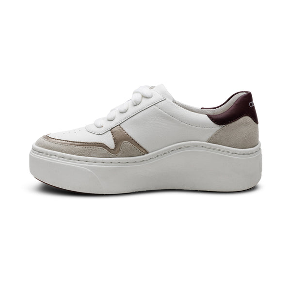 Leigh Arch Support Platform Sneaker #color_white