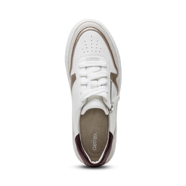 Leigh Arch Support Platform Sneaker #color_white