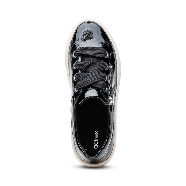 Aubrey Arch Support Platform Sneaker #color_black patent