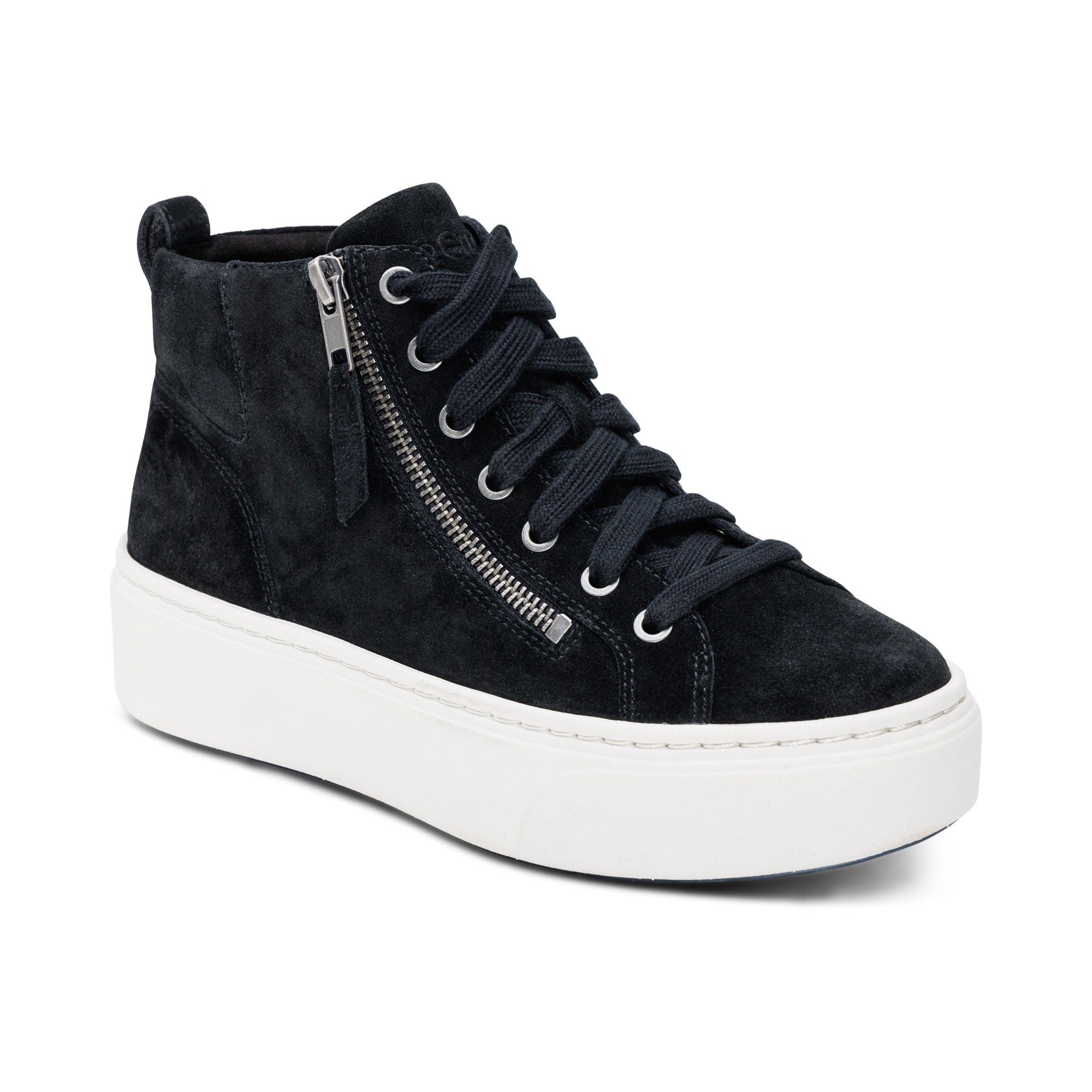 Gianna Arch Support Platform Sneaker #color_black