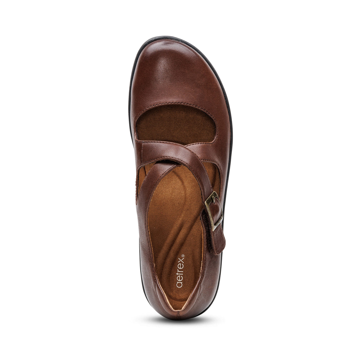 Paisley Mary Jane Top Angle #color_brown