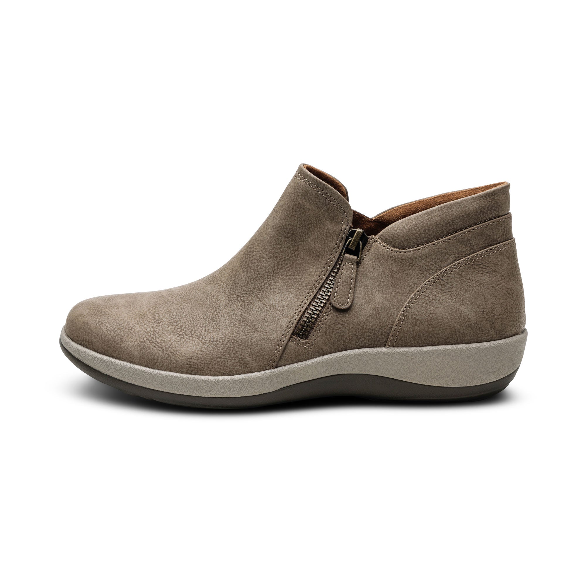 Bridget Ankle Boot Left Angle #color_taupe