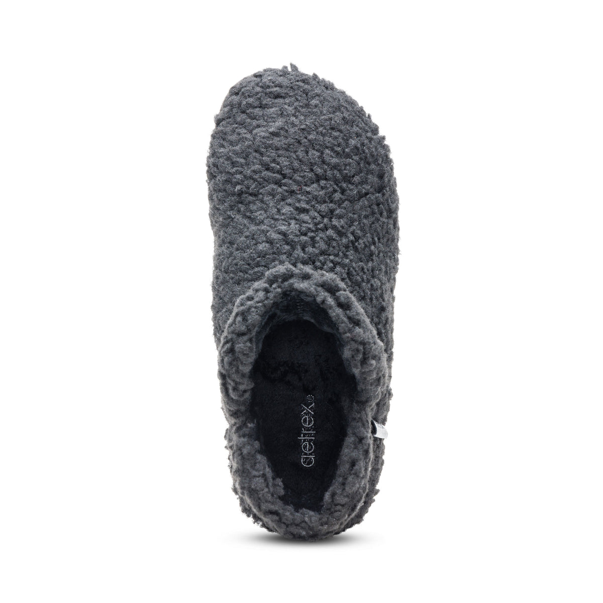 Malina Arch Support Slipper Top Angle #color_black