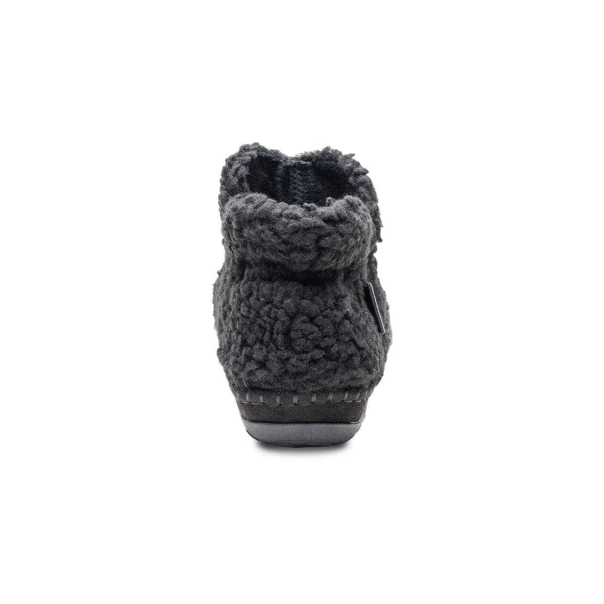 Malina Arch Support Slipper Rear Angle #color_black