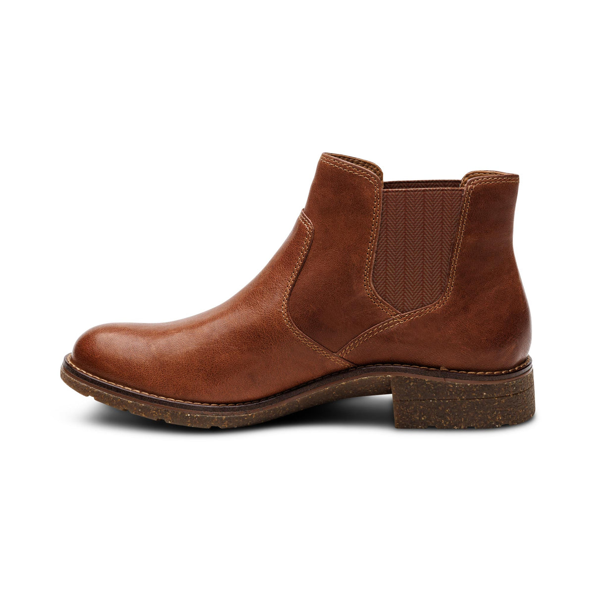 Kaylee Arch Support Chelsea Boot Left Angle #color_cognac