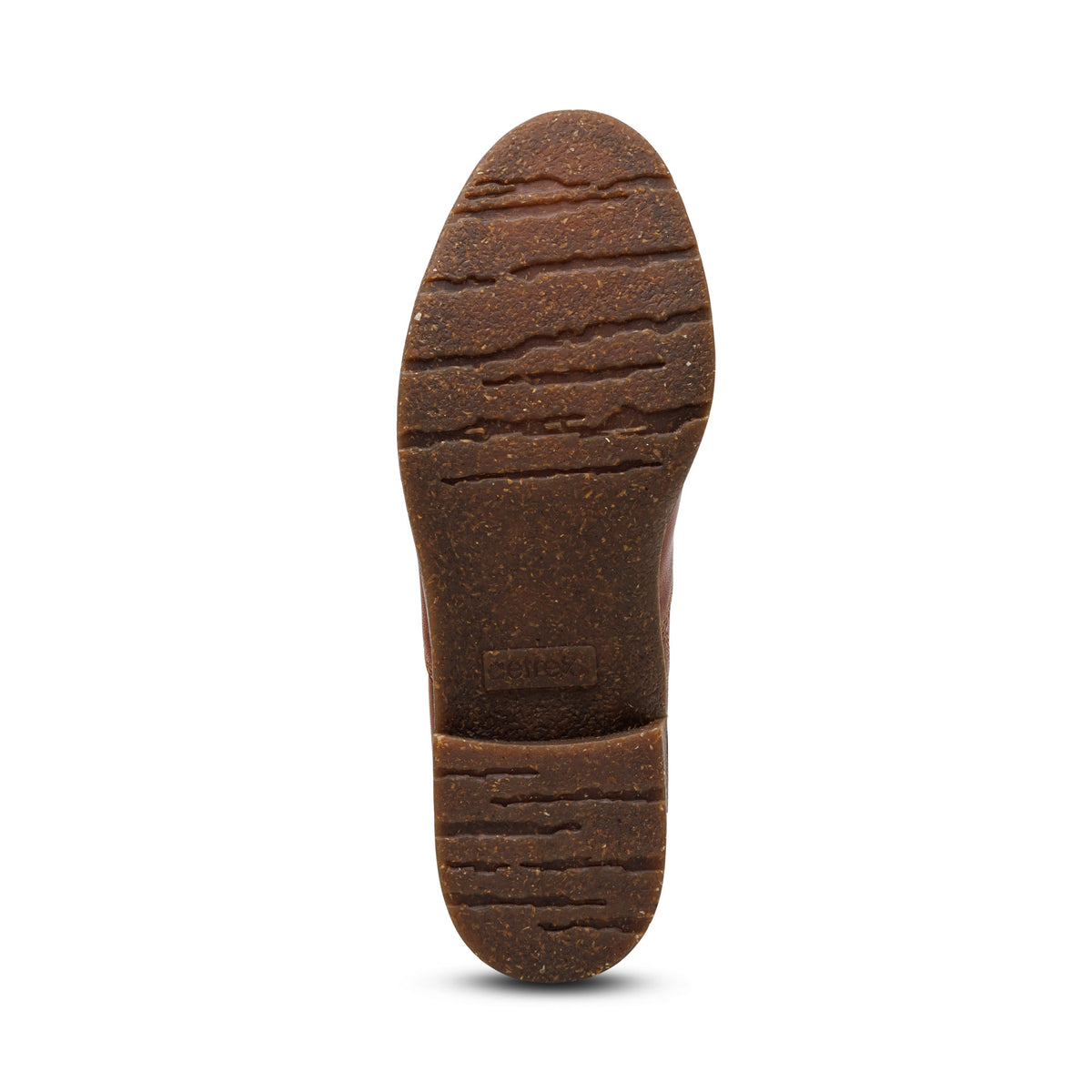 Kaylee Arch Support Chelsea Boot Bottom Angle #color_cognac