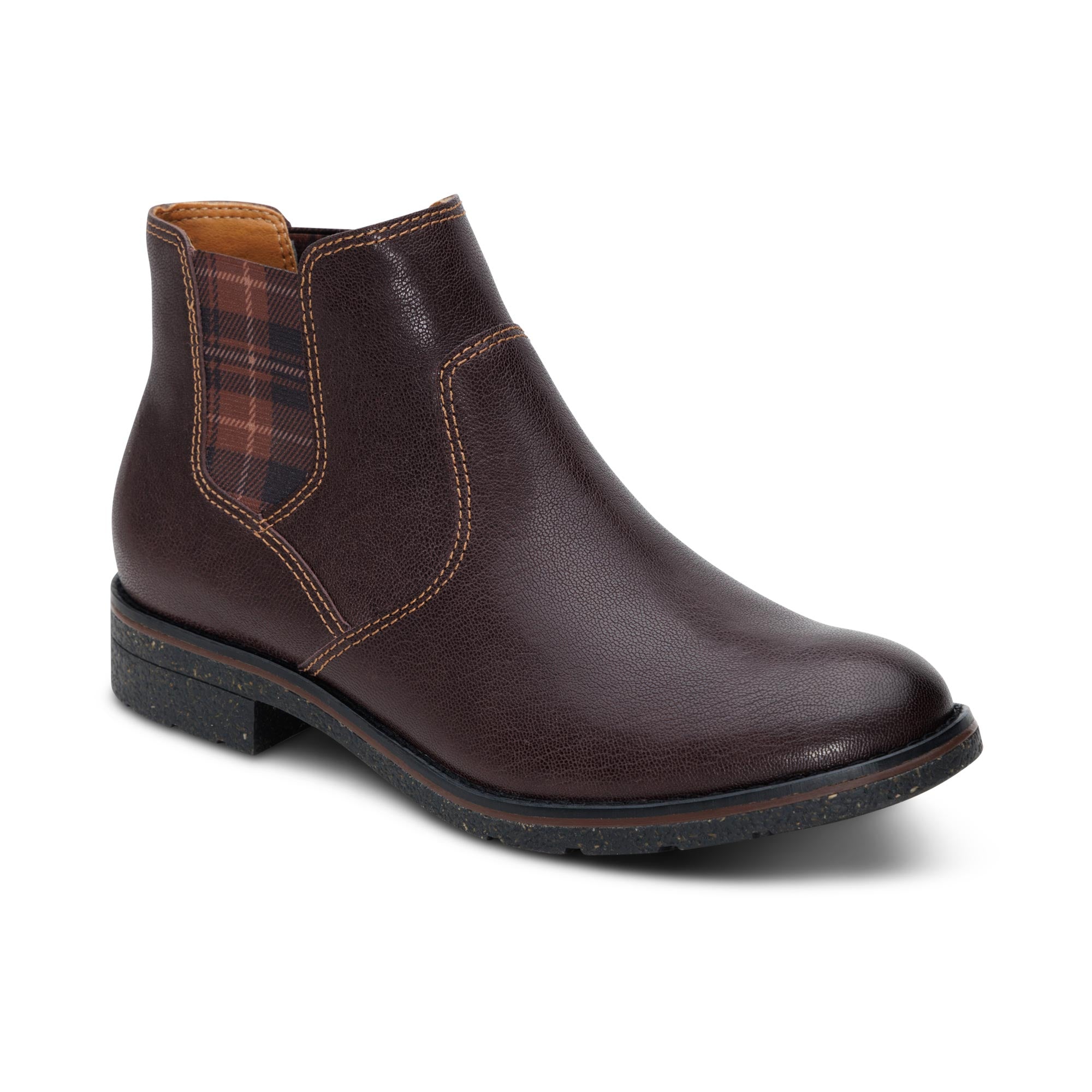 Kaylee Arch Support Chelsea Boot #color_dark brown
