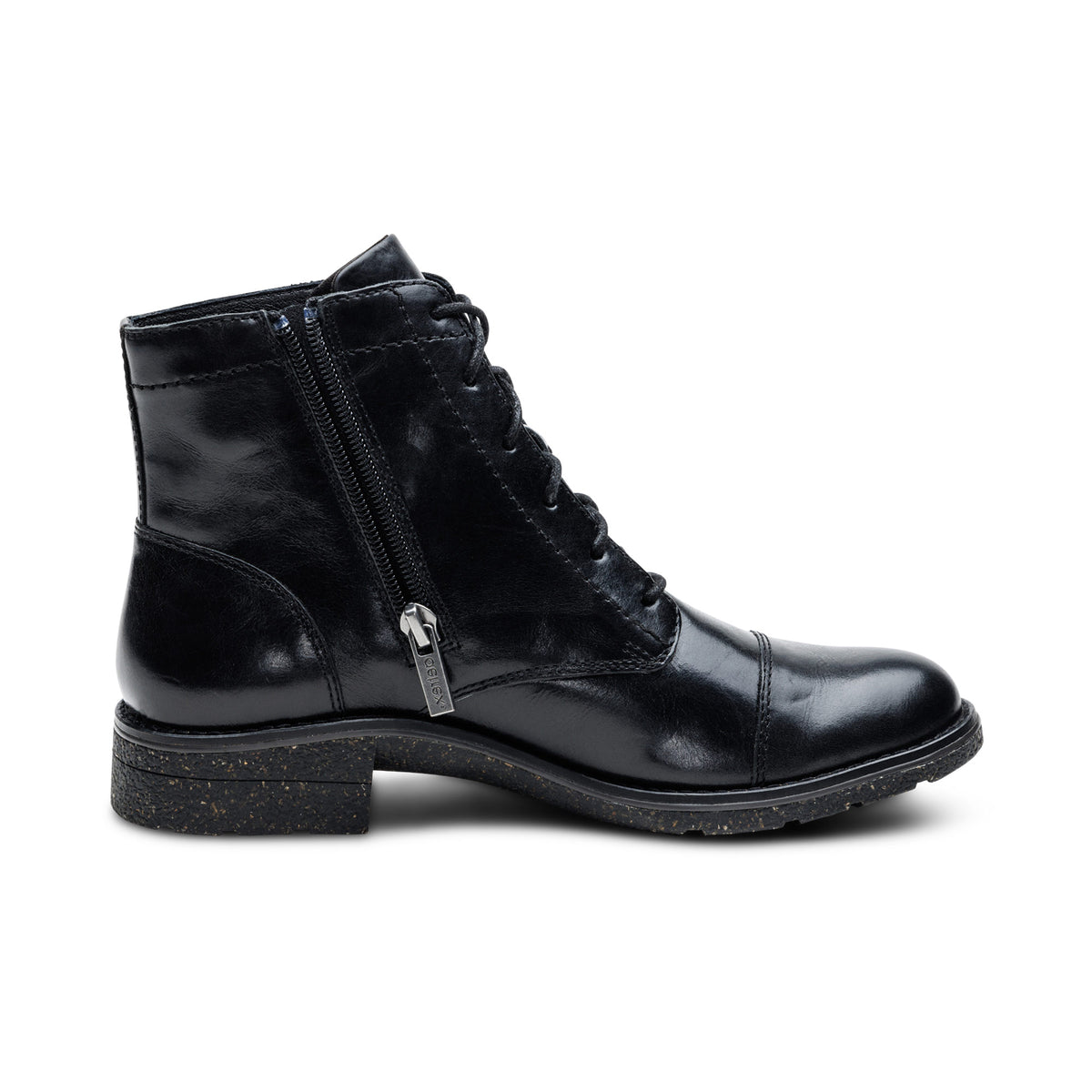 Juliet Lace-Up Boot Extra Angle #color_black