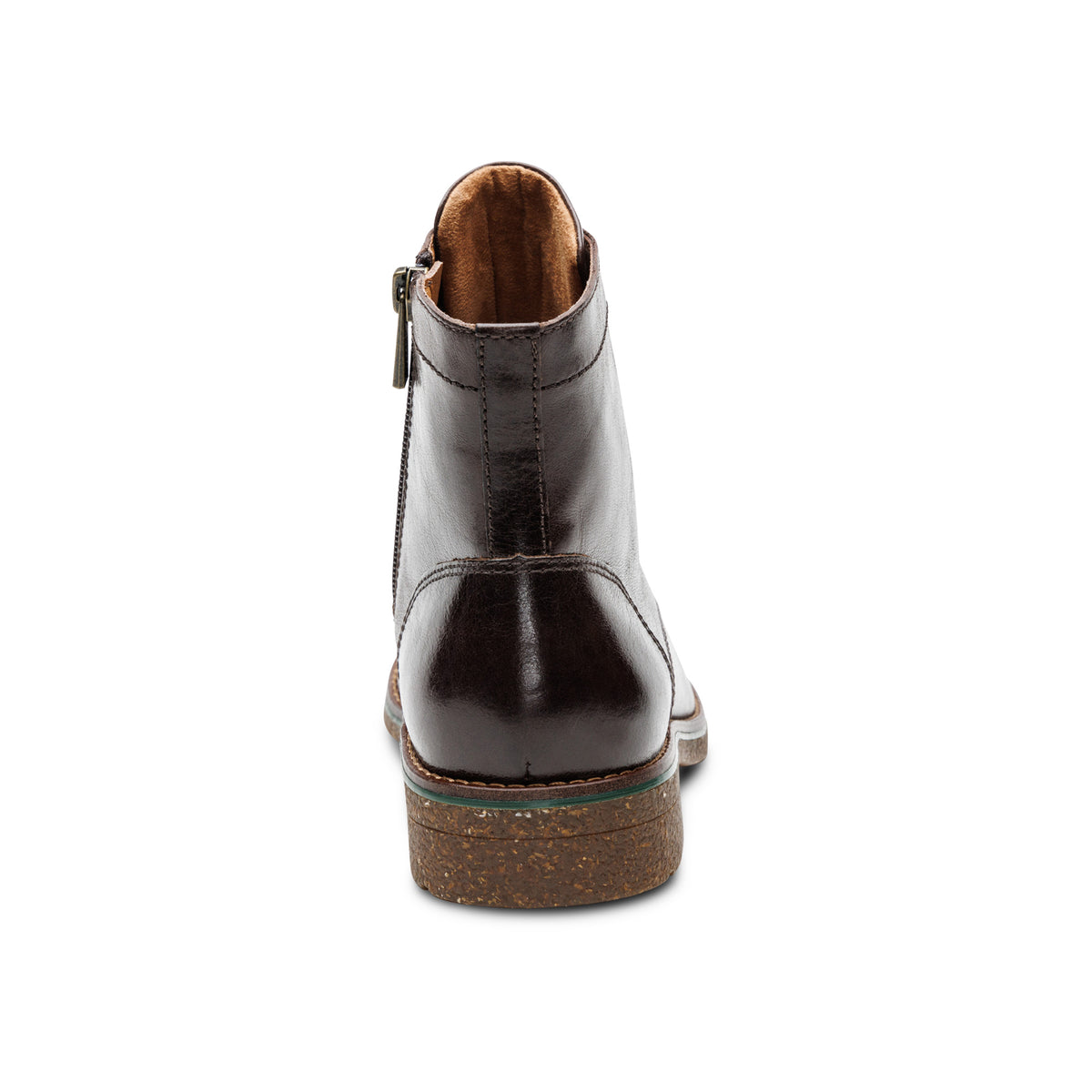 Juliet Lace-Up Boot Rear Angle #color_dark brown