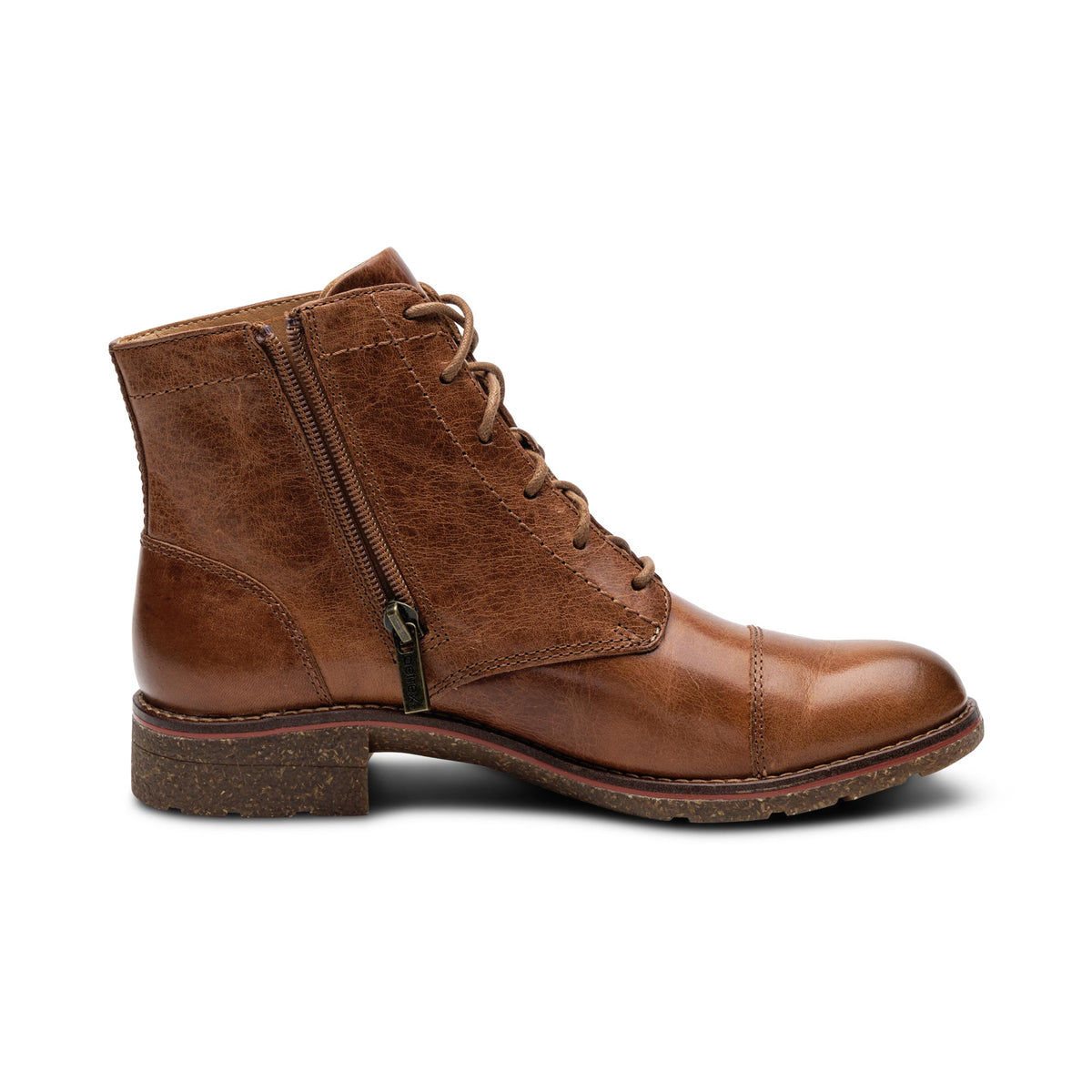Juliet Lace-Up Boot Extra Angle #color_cognac