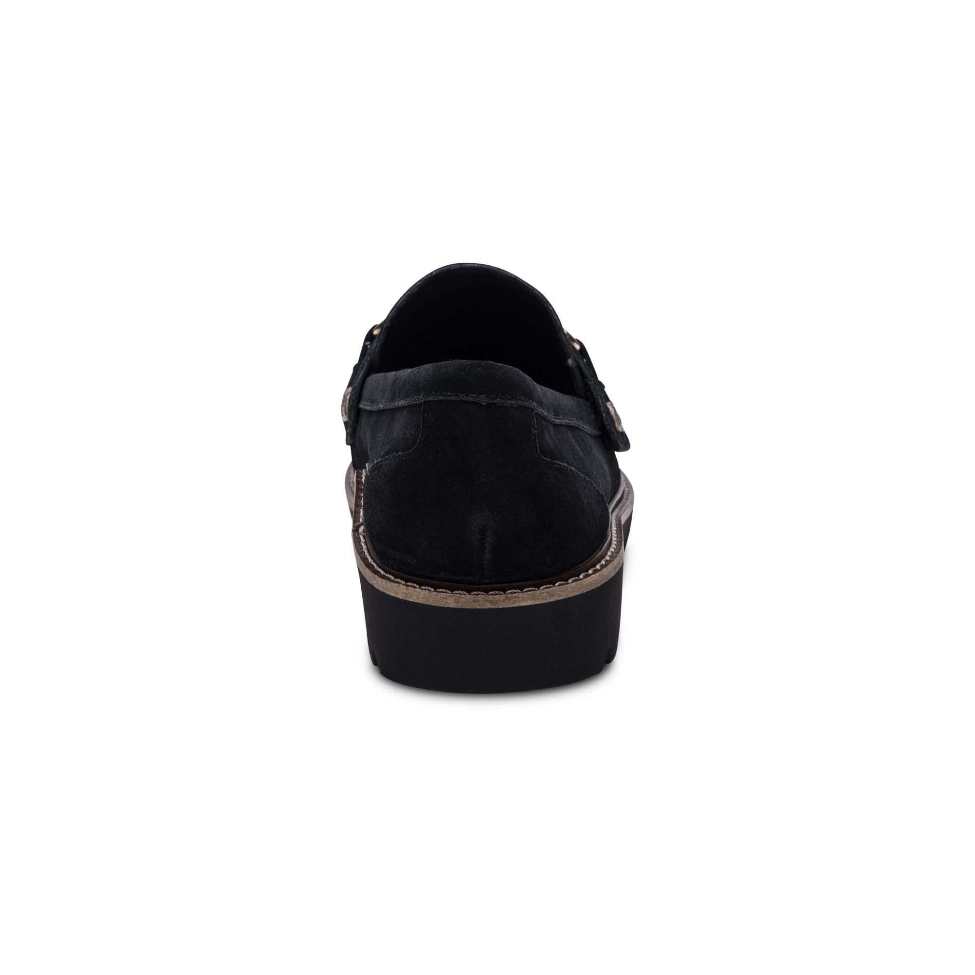 Collette Loafer #color_black suede