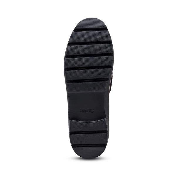 Collette Loafer #color_black suede