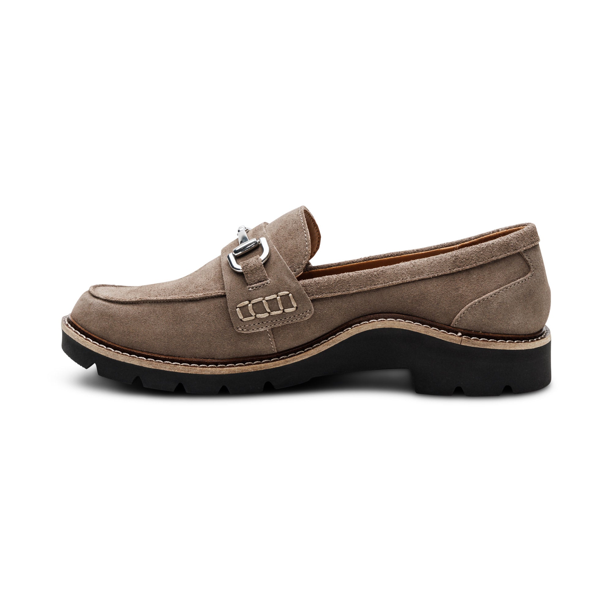 Collette Loafer #color_taupe suede