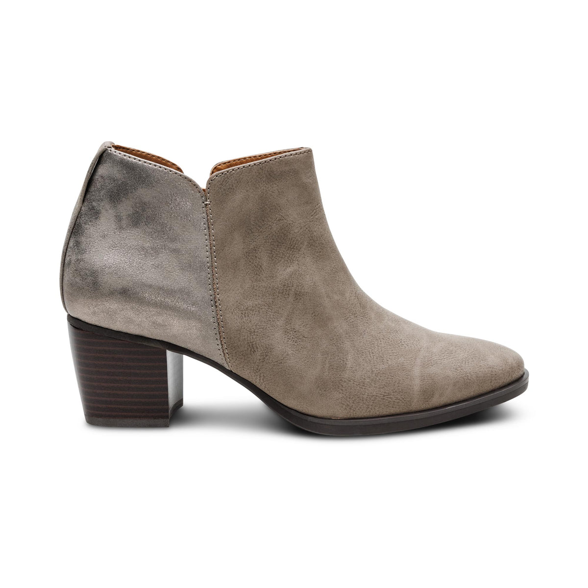Victoria Short Bootie Right Angle #color_taupe