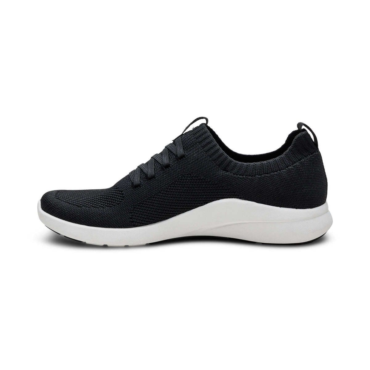 Jocelyn Knit Slip-On Sneaker Left Angle #color_black