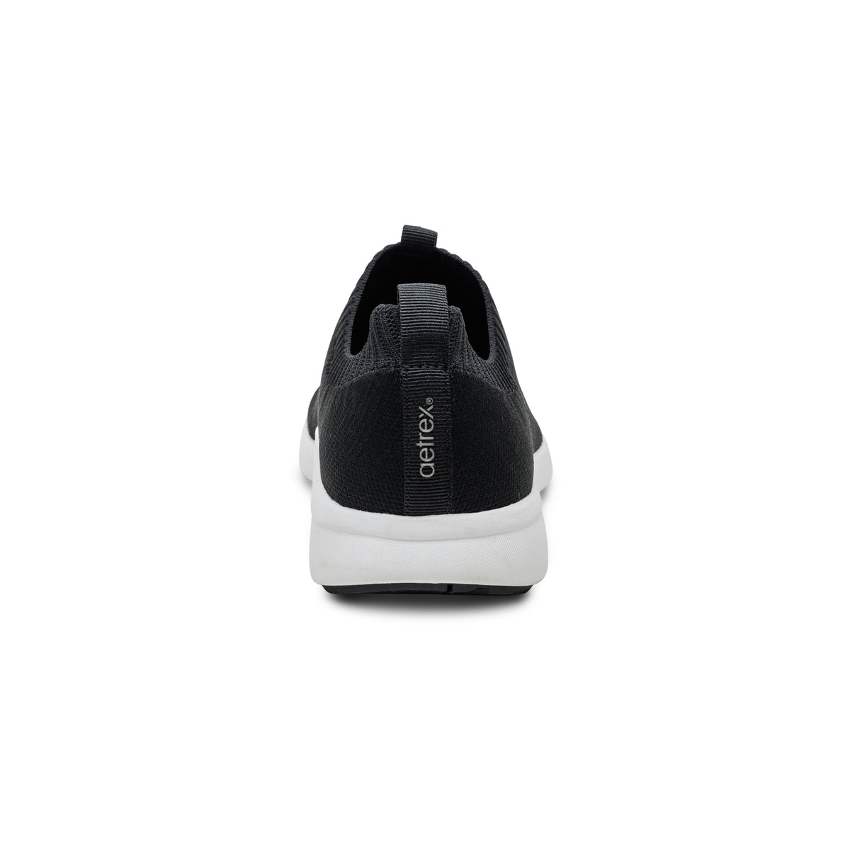 Jocelyn Knit Slip-On Sneaker Rear Angle #color_black