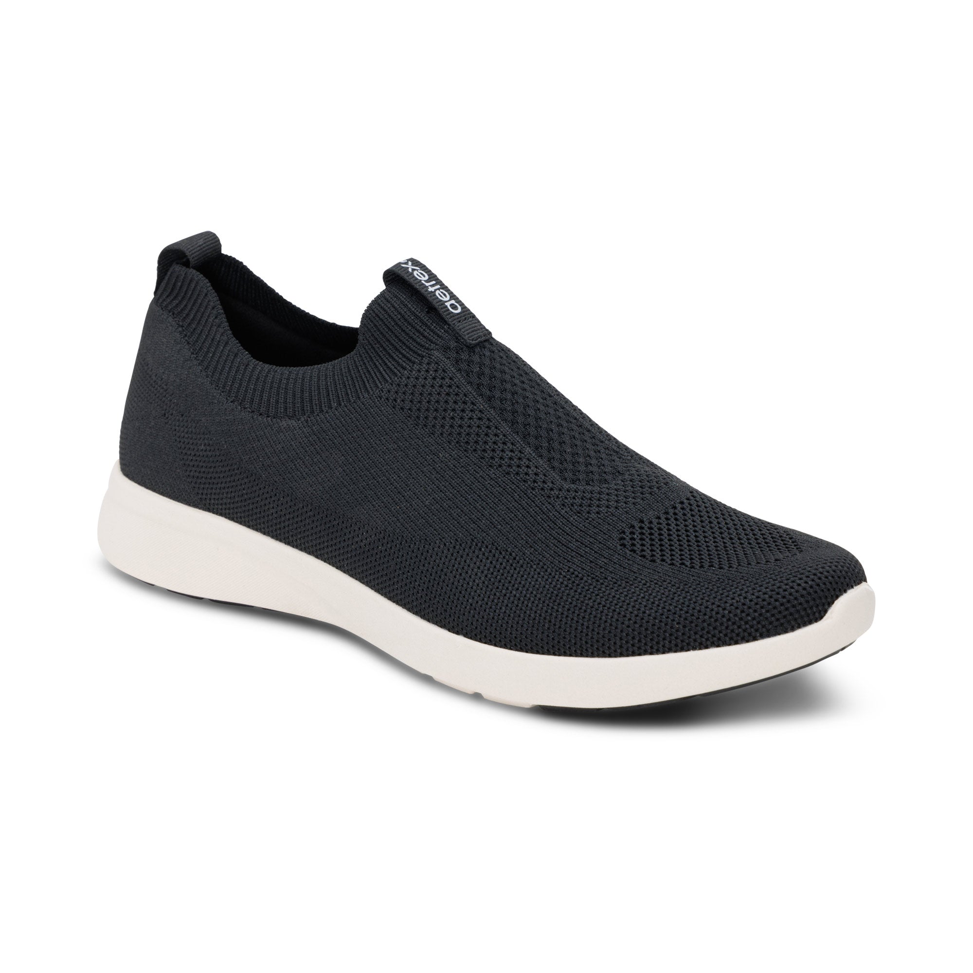 adidas gazelle silver green womens Aetrex Felicity Women's Knit Slip-On Sneaker with Arch Support – Orthopedic Shoe for Wide Feet