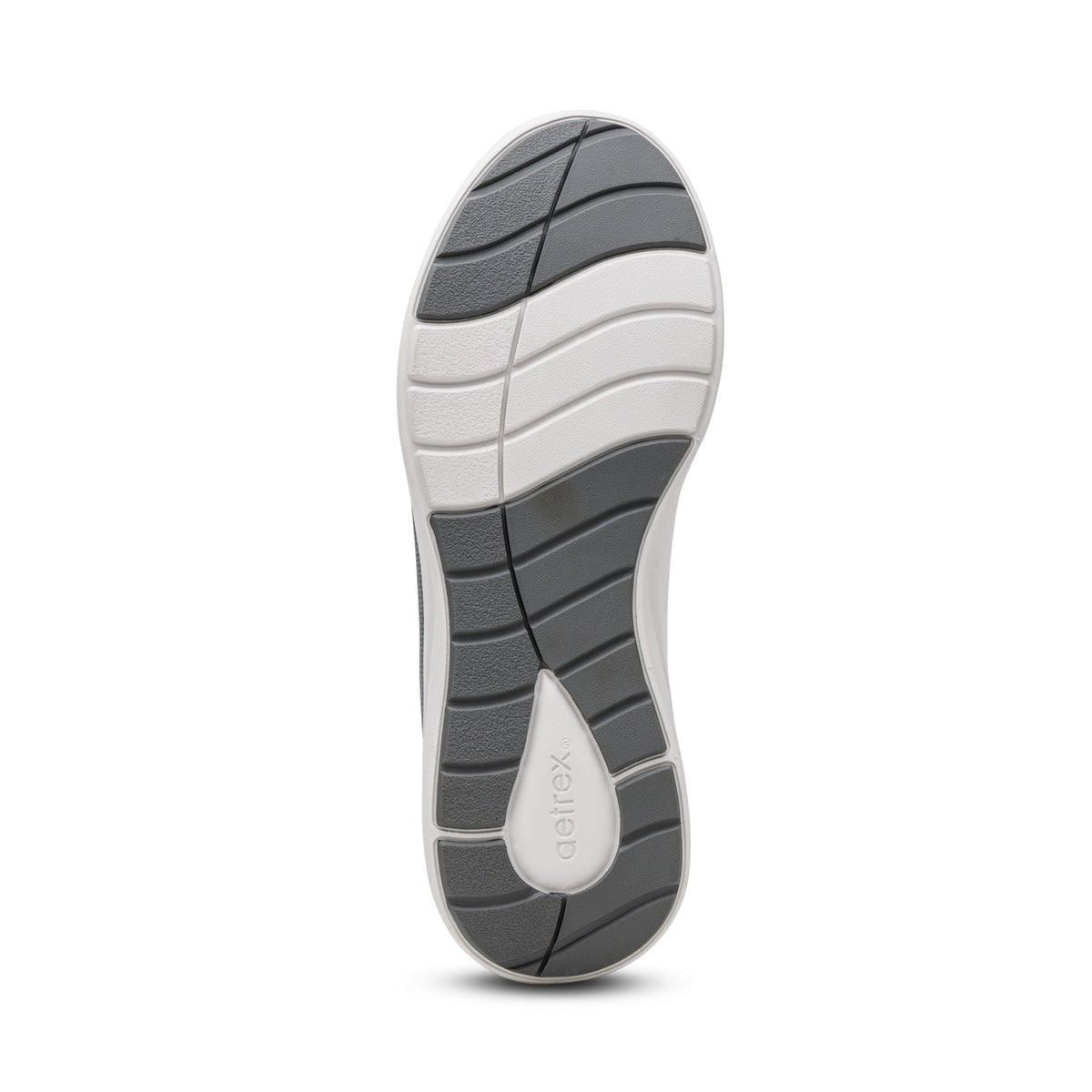 Felicity Knit Slip-On Sneaker Bottom Angle #color_charcoal
