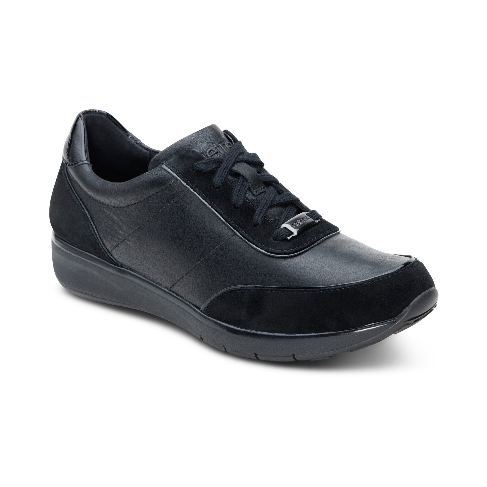 Ivy Arch Support Sneaker Black – aetrex - Main Image