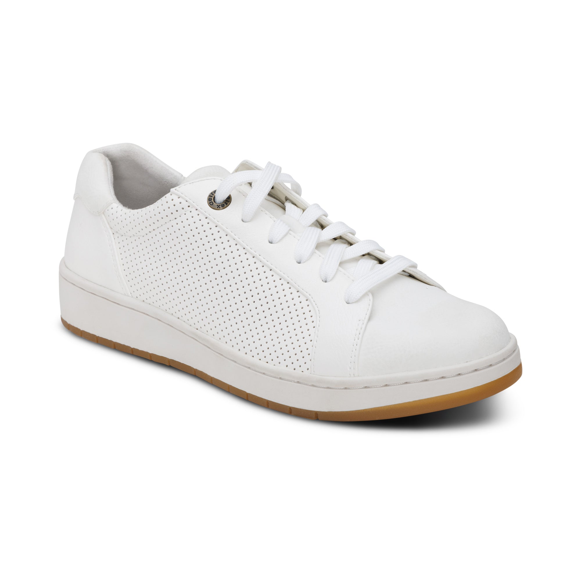 Michaela Lace-Up Sneaker - White – aetrex