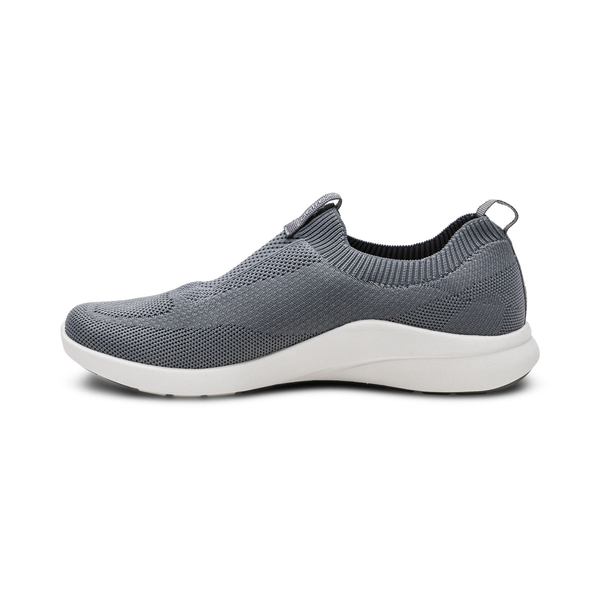 Felicity Knit Slip-On Sneaker Left Angle #color_charcoal