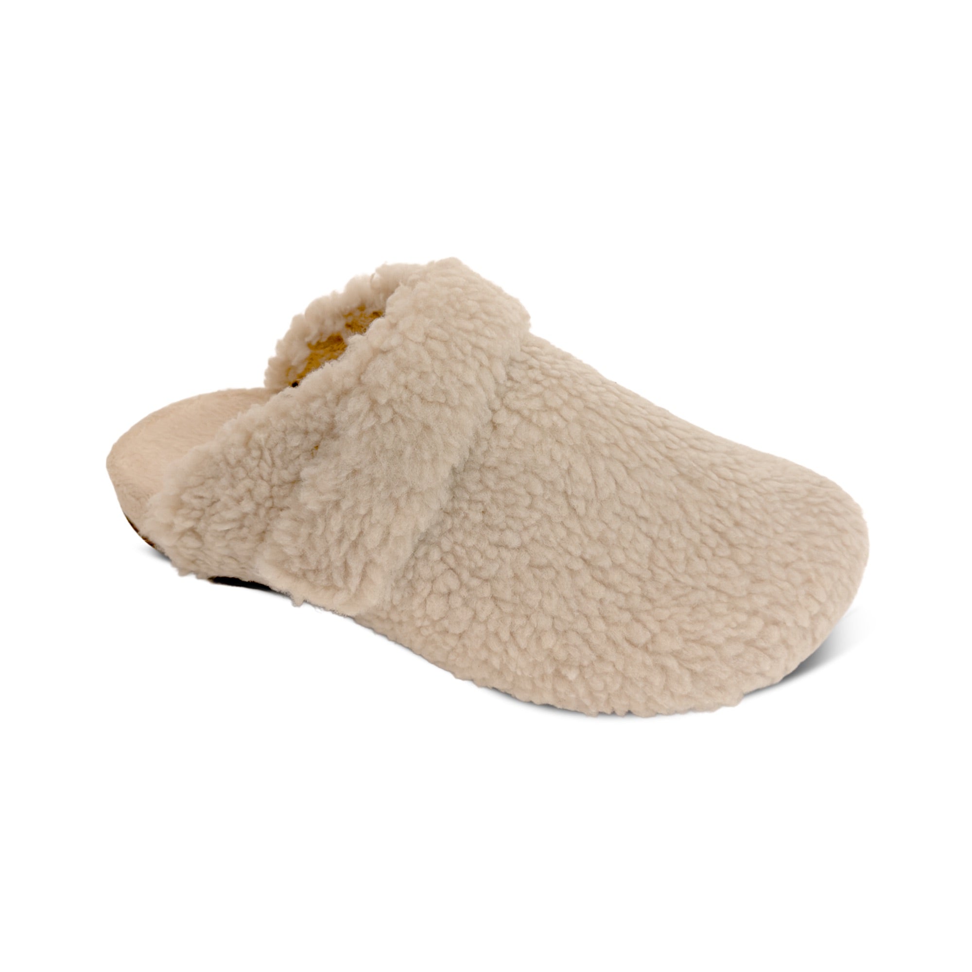 Mia Arch Support Slipper catalog Angle #color_tan