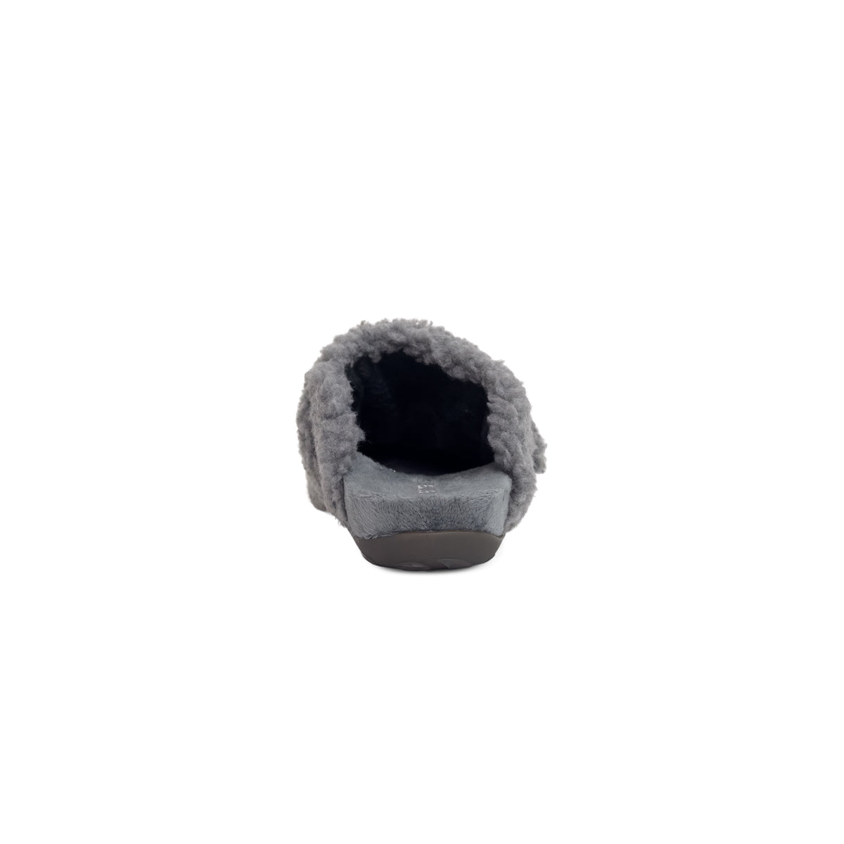 Mia Arch Support Slipper rear Angle #color_charcoal