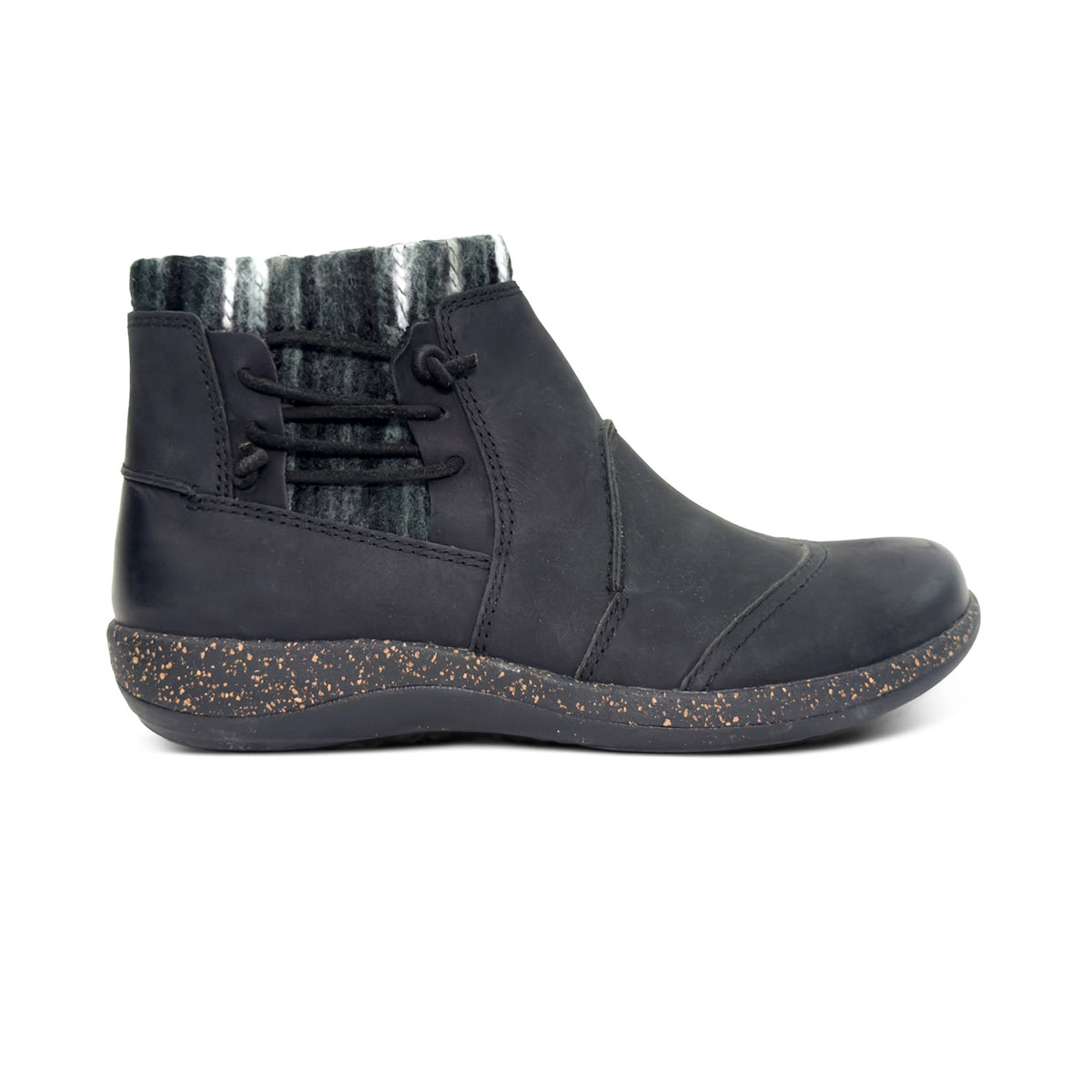 Cammie Arch Support Sweater Boot Right Angle #color_black