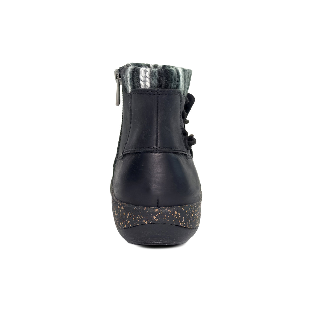 Cammie Arch Support Sweater Boot Rear Angle #color_black