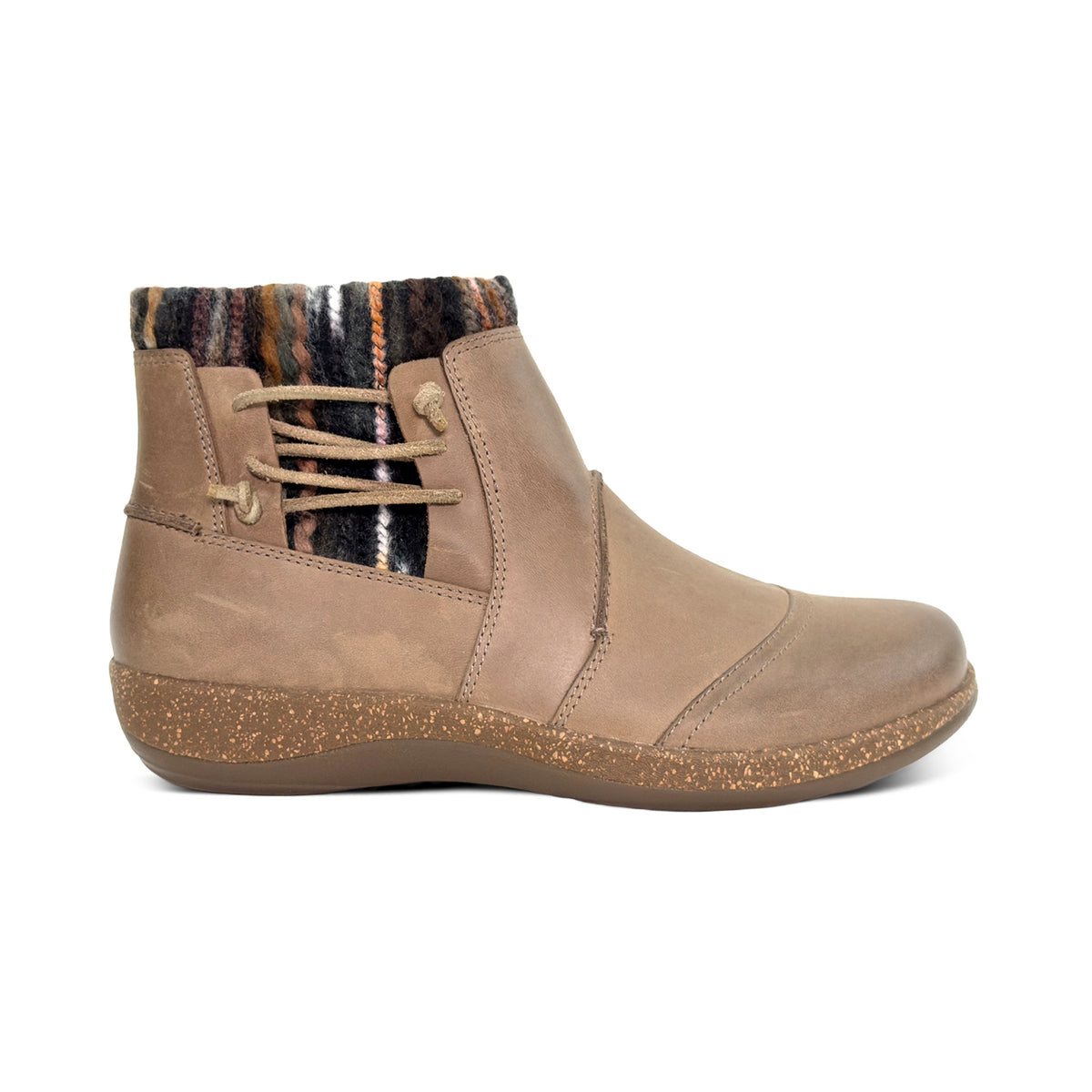 Cammie Arch Support Sweater Boot Right Angle #color_cognac