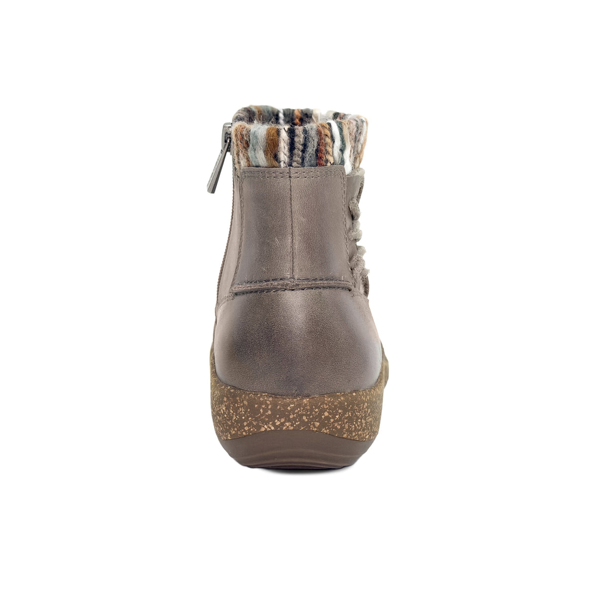 Cammie Arch Support Sweater Boot Rear Angle #color_charcoal