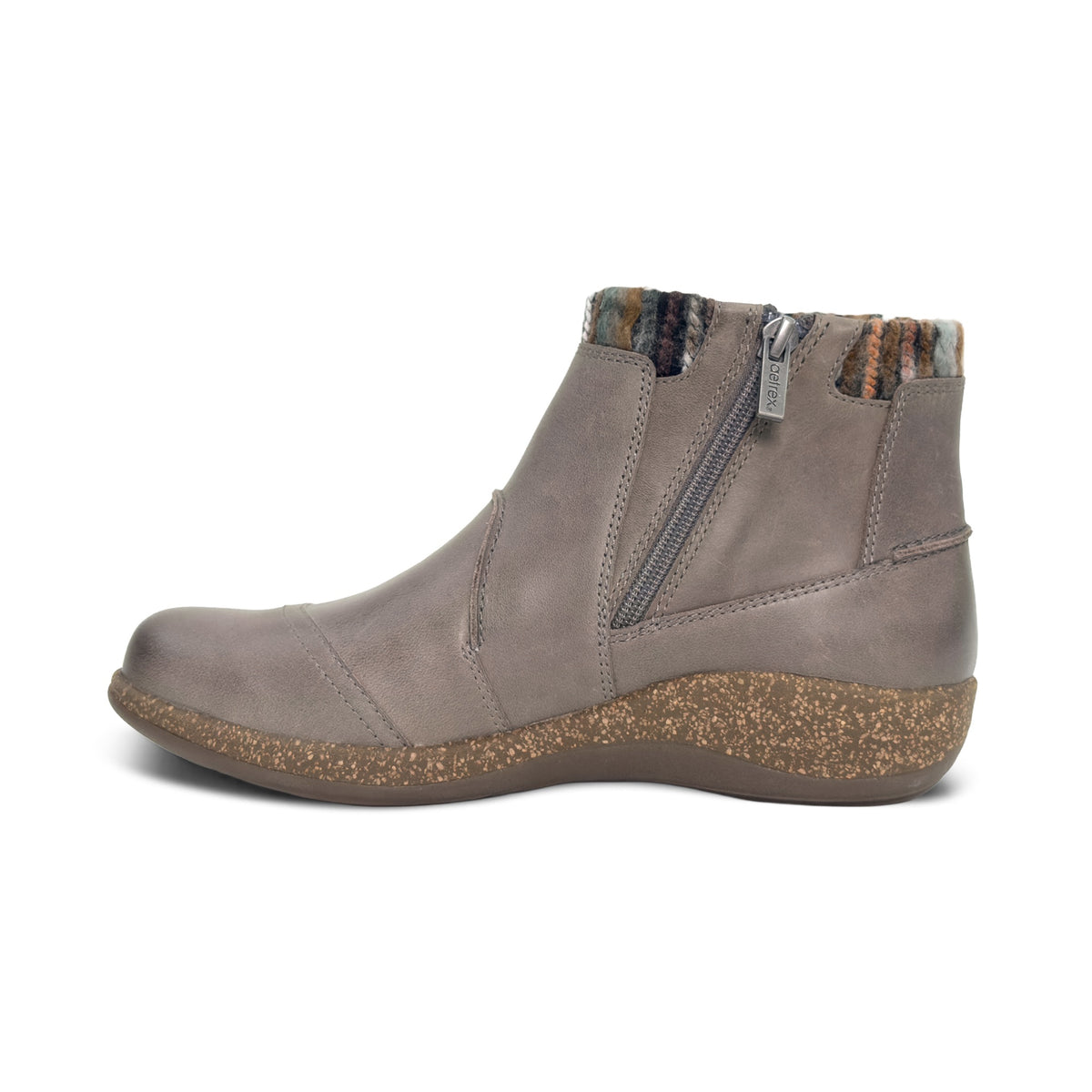 Cammie Arch Support Sweater Boot Left Angle #color_charcoal