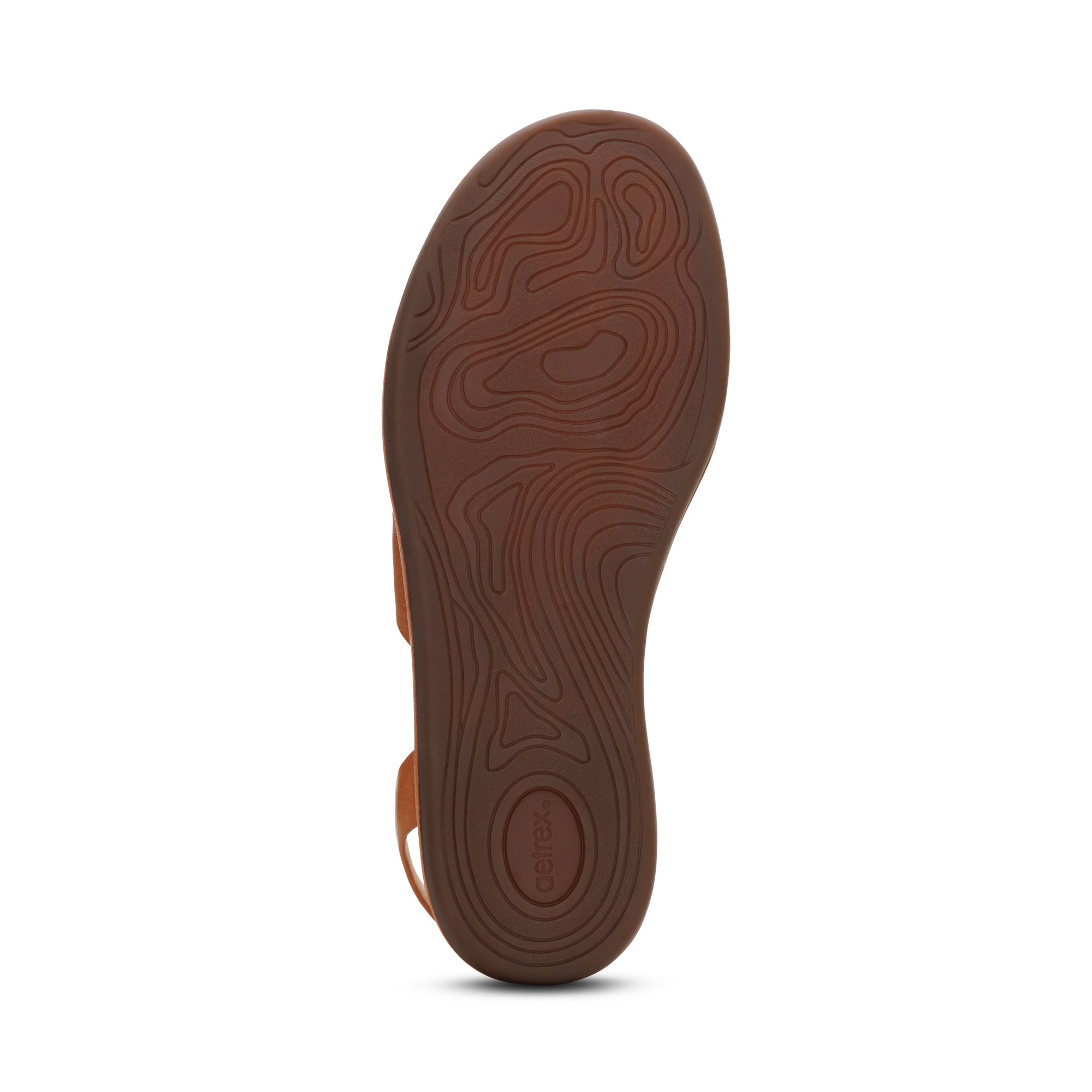 Kendall Arch Support Thong Sandal #color_ginger
