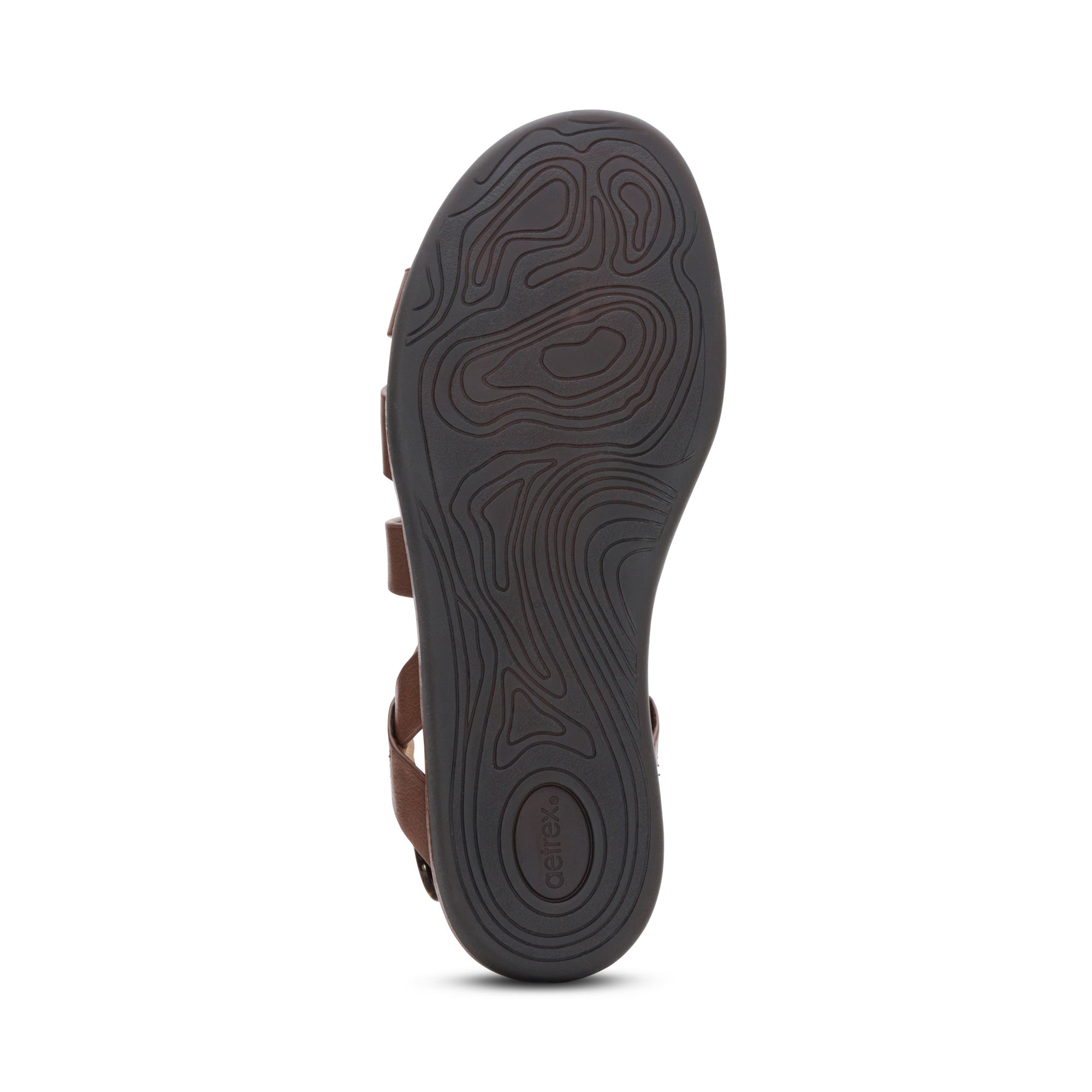 Piper Arch Support Strap Sandal #color_coffee