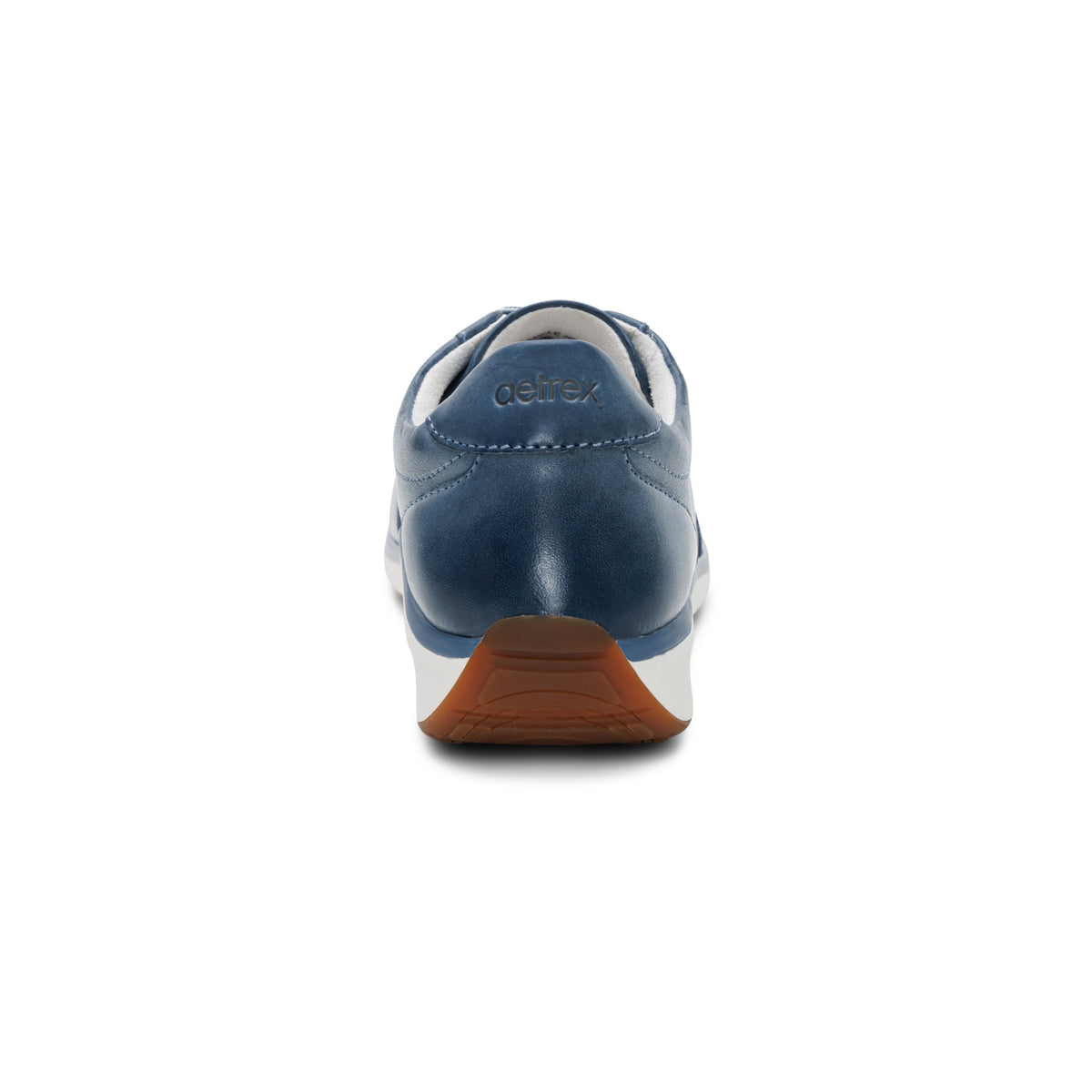 Ivy Arch Support Sneaker Rear Angle #color_hazy blue